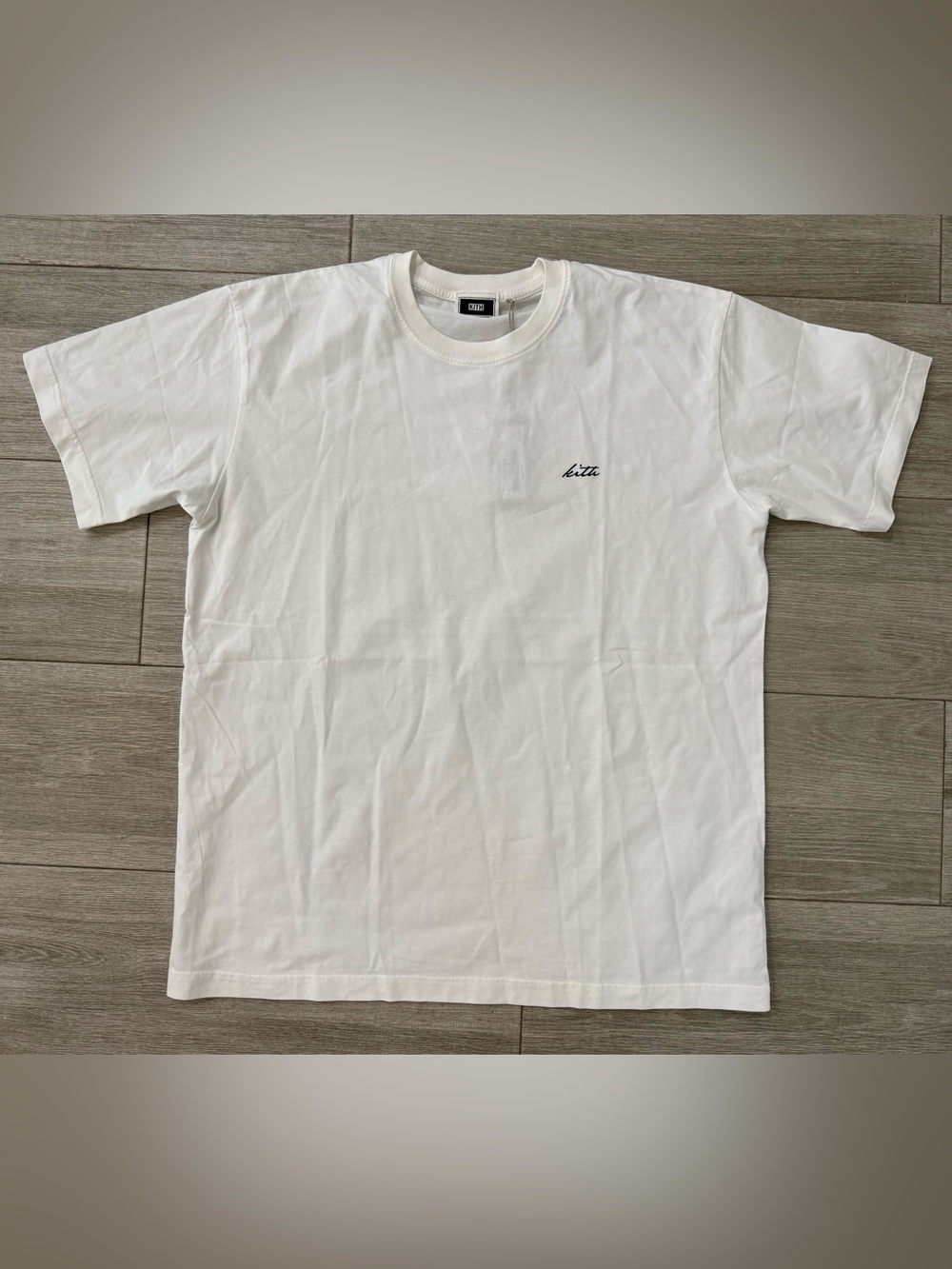 2026 Men's KITH LAX Tee White khma030214-101 T-Shirt Size L Large Brand New